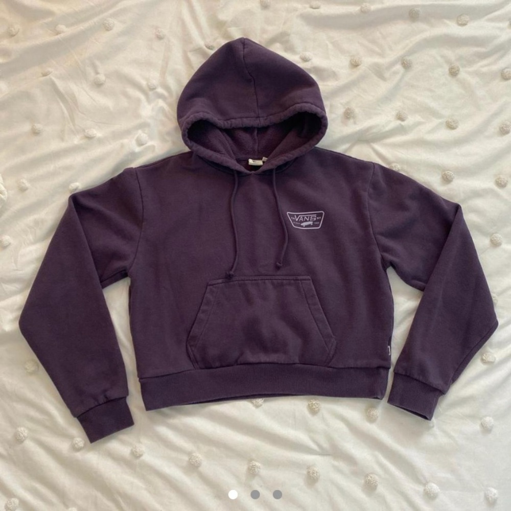Vans crop hoody  worn once